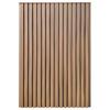 Outdoor Paneel L: 130 cm Wpc Hellbraun - Hellbraun, MODERN, Holzwerkstoff/Kunststoff (130/21,9/2,6cm)