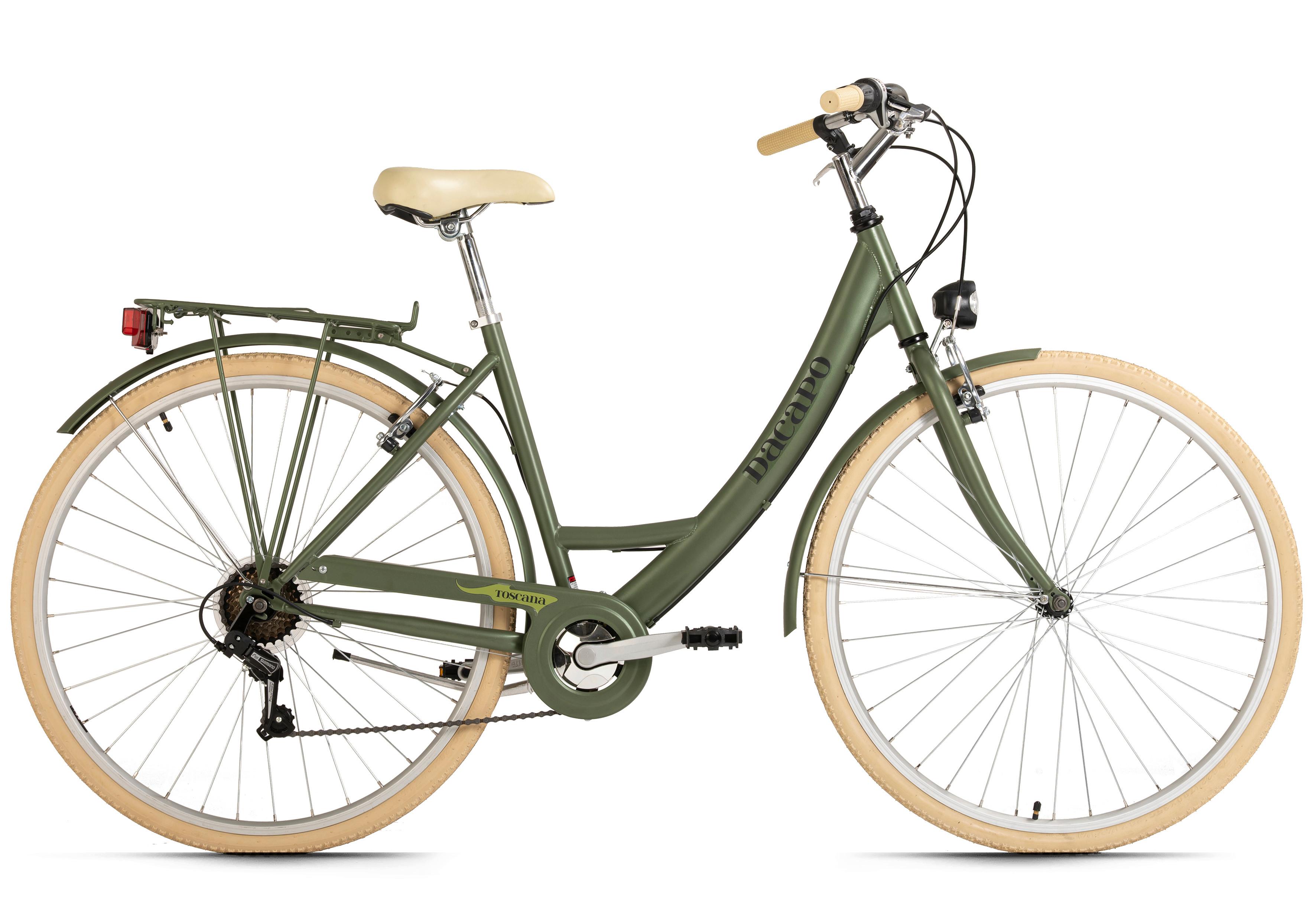 Citybike 400c Damen - Grün, MODERN, Metall (25/140/60cm)