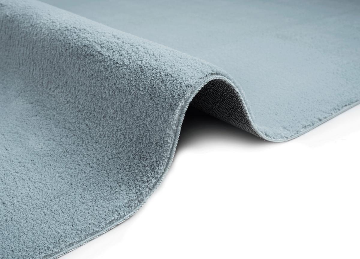 Fellteppich Loft - Blau, KONVENTIONELL, Textil (80/150cm)
