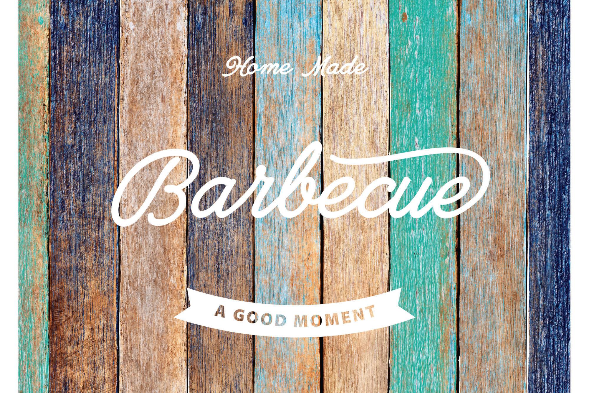 Tischset Tischset Papier Bbq Wood Multi - Multicolor, Basics, Papier (42/29,7cm) - Windhager