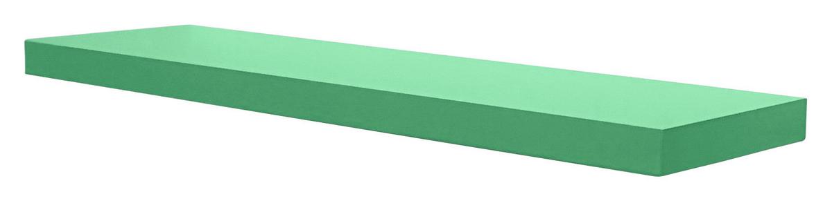 Falipolc Giga - zöld, Modern, faalapú anyag (80/3,8/23,5cm)