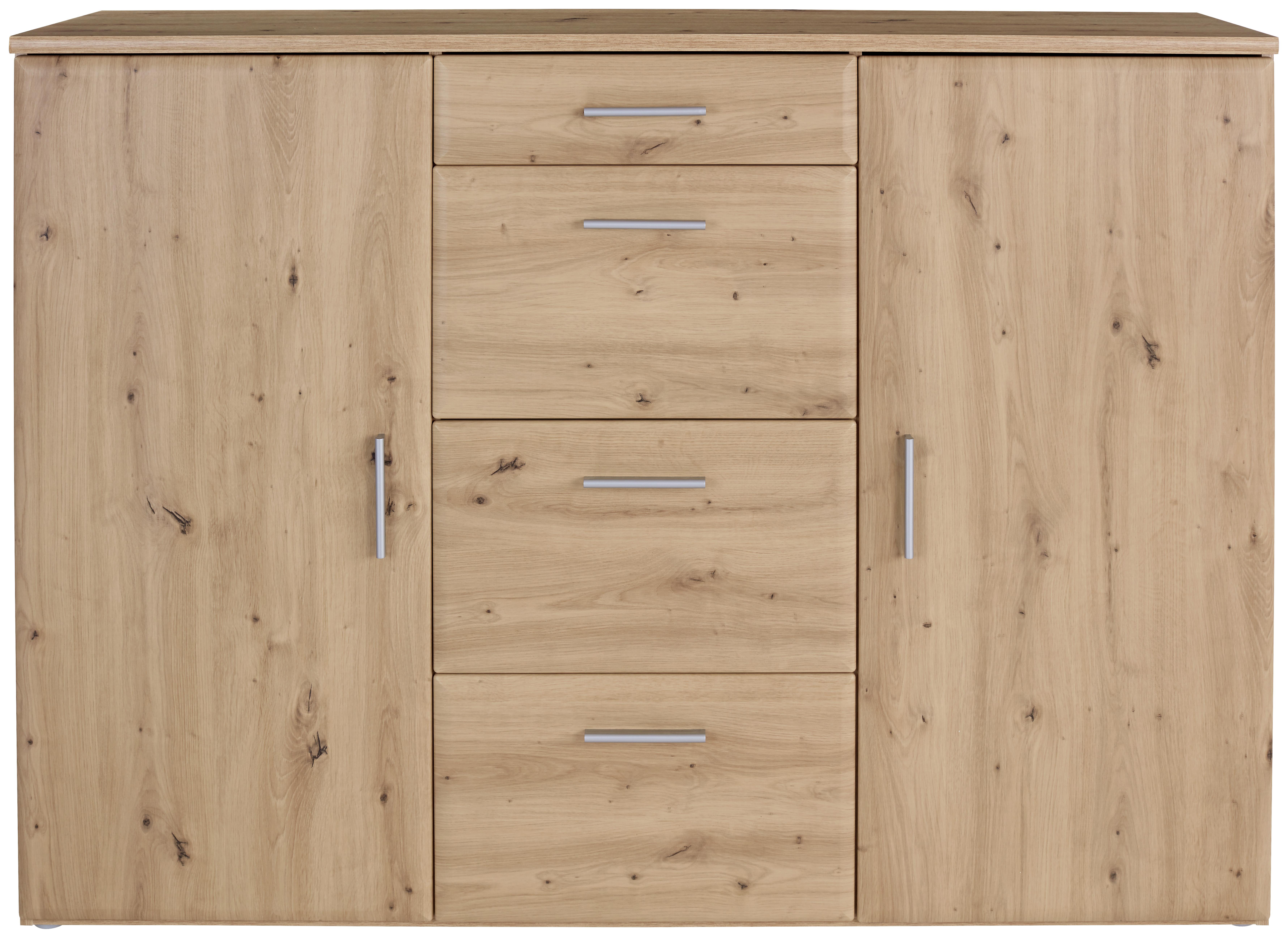 Kommode B 160cm Lissi New, Artisan Eiche Dekor - MODERN, Holzwerkstoff (160/116/42cm)