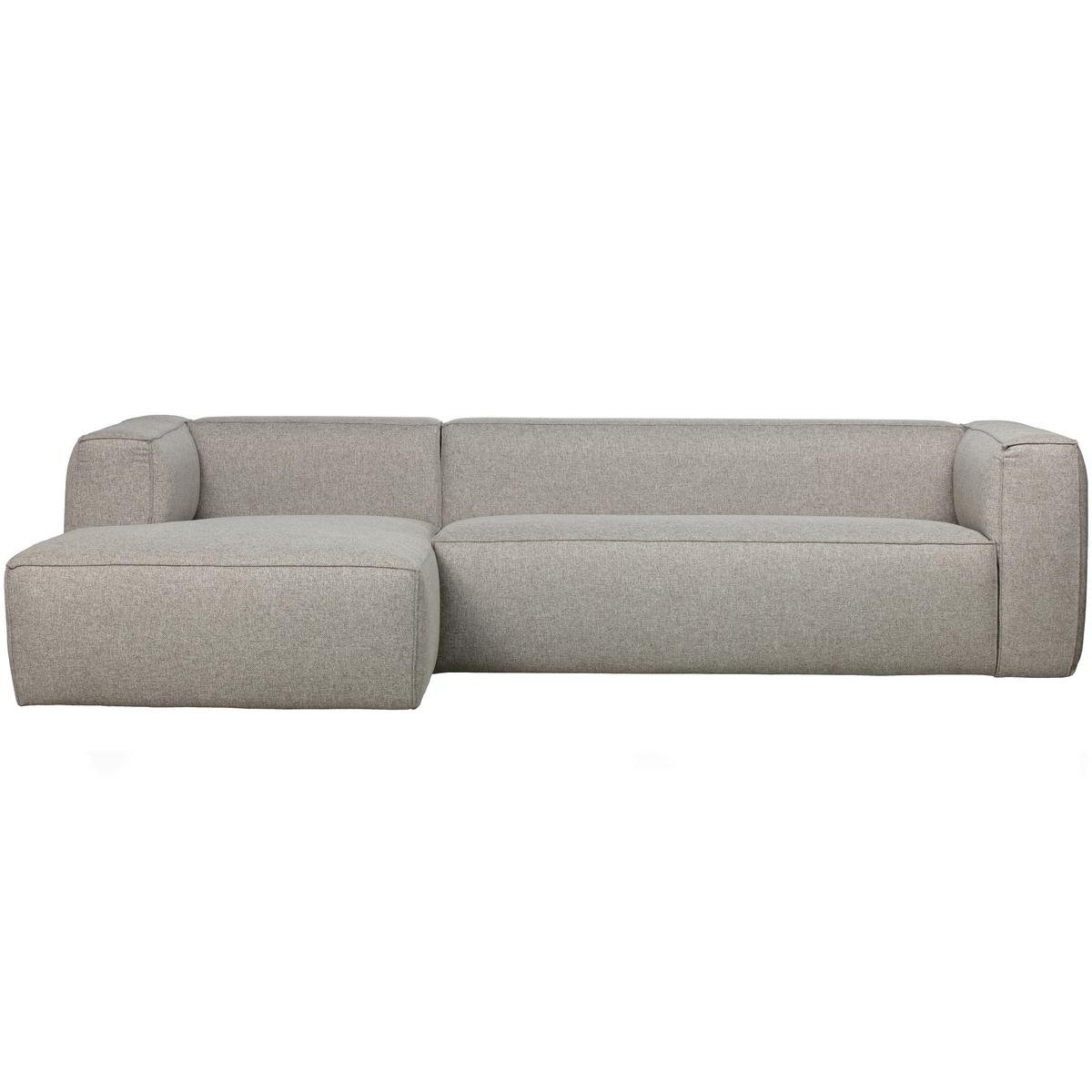 Ecksofa Bean Hellgrau S: 175x305cm - Hellgrau, Design, Textil (175/305cm) - Livetastic