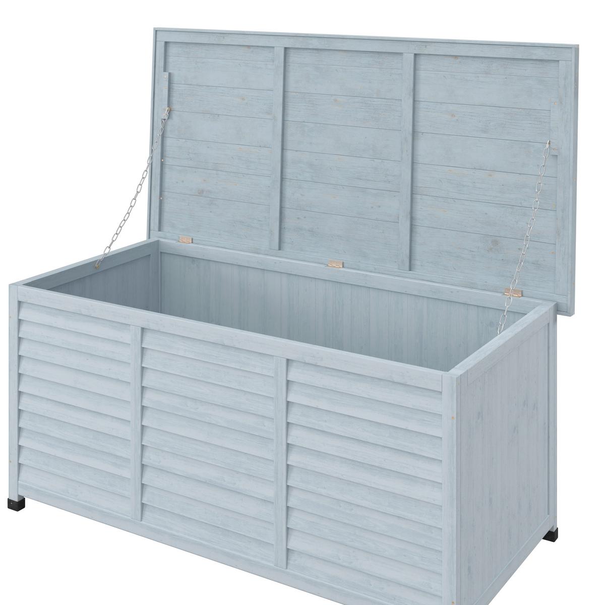 BEDNA NA POLŠTÁŘE BIONA - šedá, Moderní, kov/dřevo (132/60/66cm) - Bessagi Garden