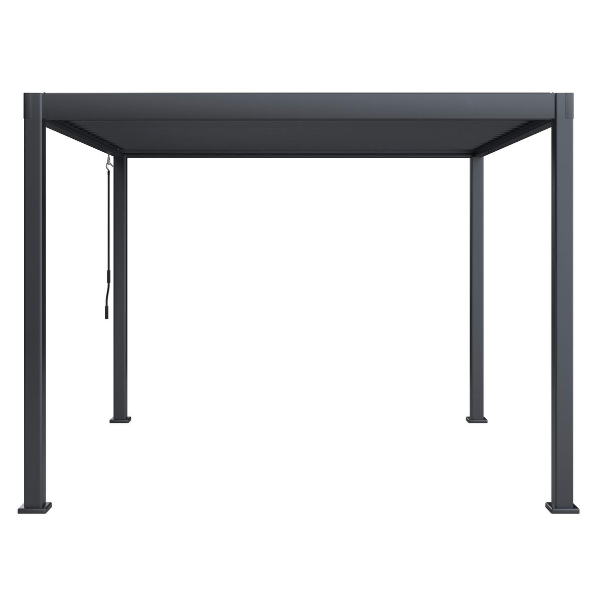 PAVILÓN PERI - čierna, Basics, kov (300/230/300cm) - Mömax
