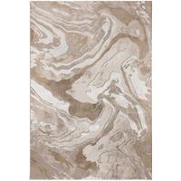 Webteppich Marbled - Beige, KONVENTIONELL, Textil (200/290cm)