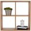 Hängeregal Alex - Grau, MODERN, Holz (60/60/18cm) Hängeregal Alex - Grau, MODERN, Holz (60/60/18cm)