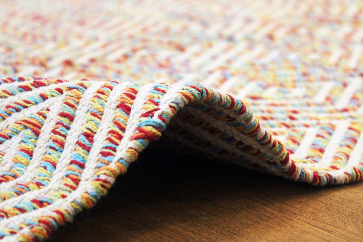 Flachwebteppich Aperitif Multicolor B: 160 Cm - Multicolor, KONVENTIONELL (160/230cm)