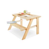 Kindersitzgruppe Spieltisch - Naturfarben, Basics, Holz (88/50/68cm) - Pinolino