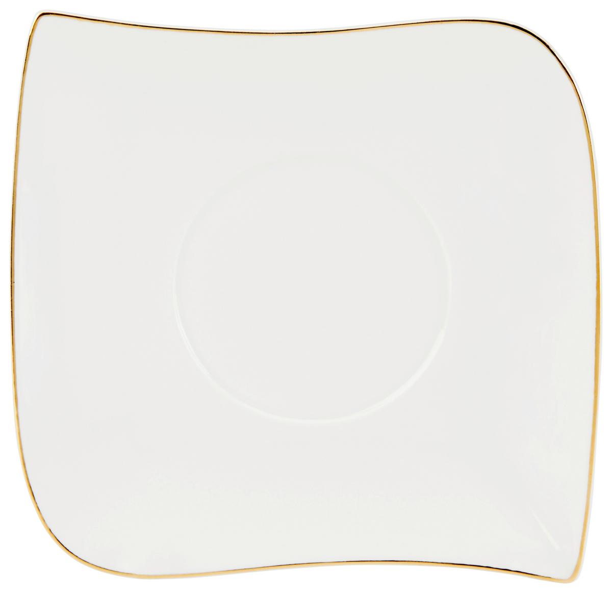 Kombiservice Levinia Porzellan 6 Personen Geschirr Set - Goldfarben/Weiß, ROMANTIK / LANDHAUS, Keramik - James Wood