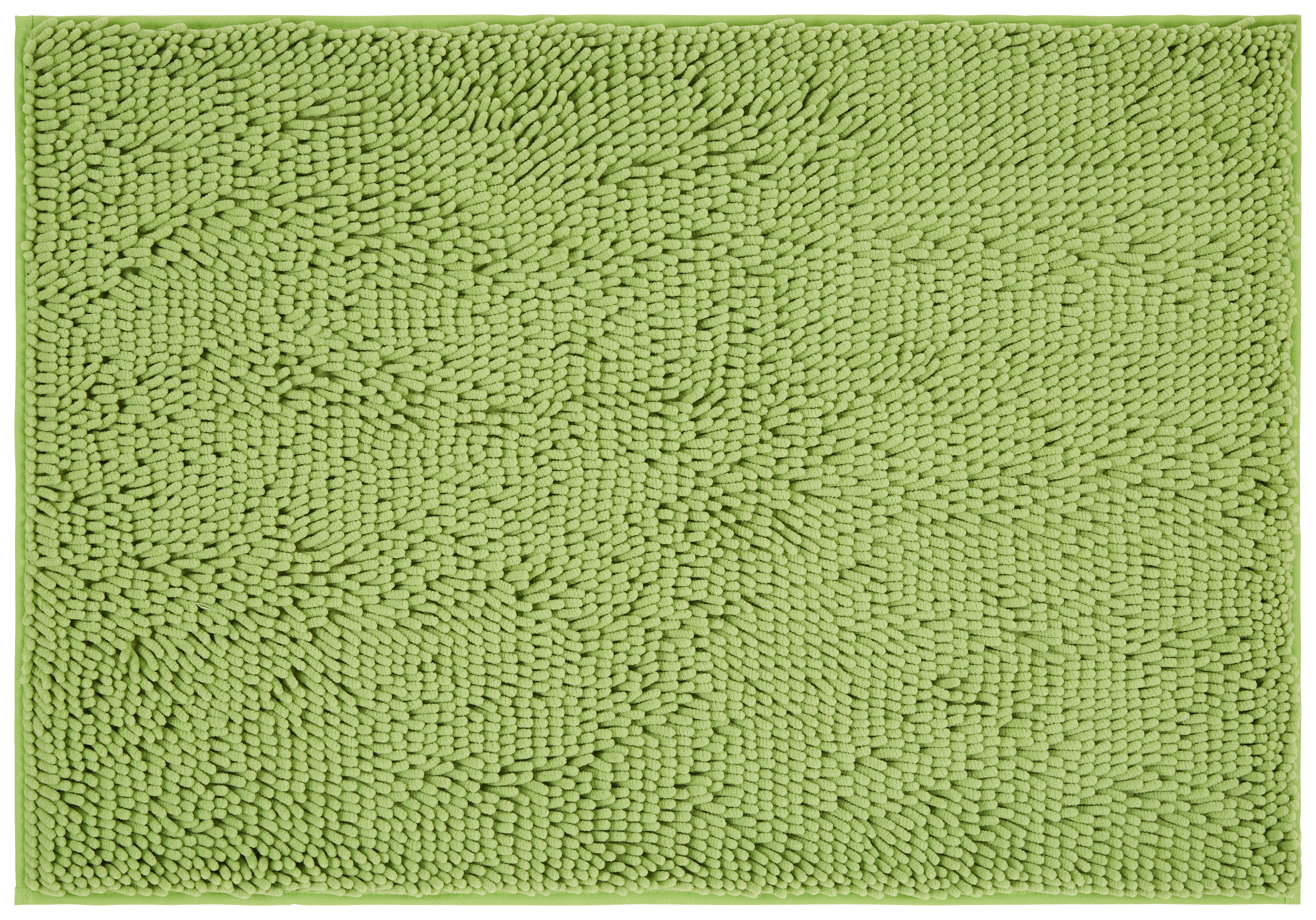 Badematte Liliane - Grün, KONVENTIONELL, Kunststoff (60/90cm) - Ondega