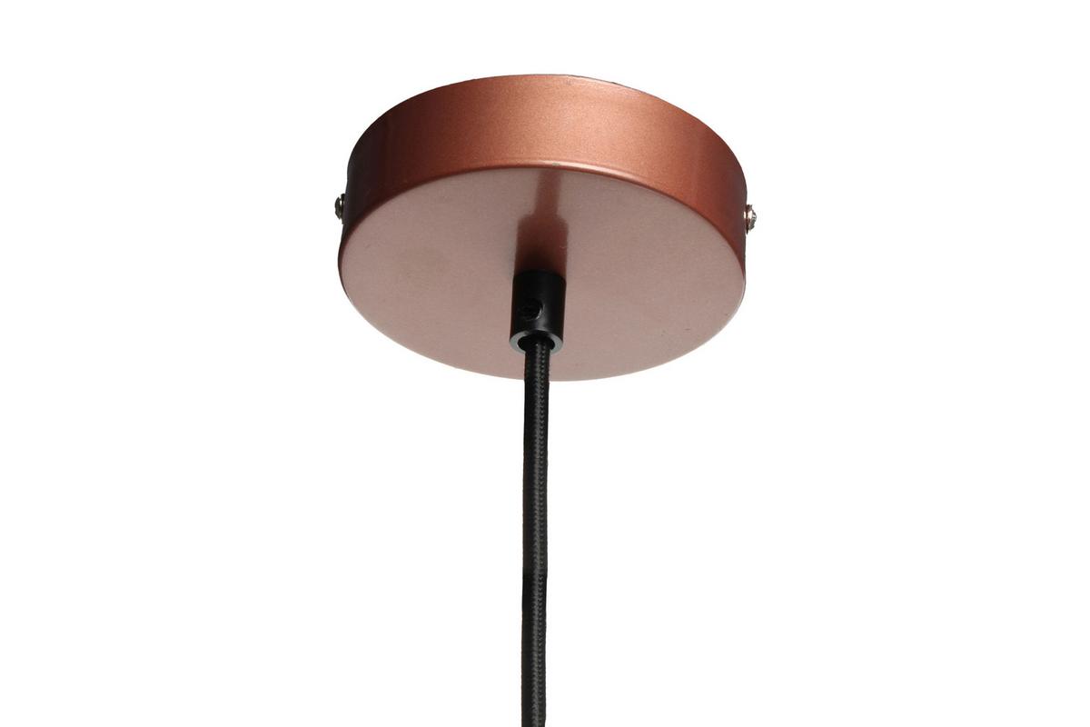 Hängeleuchte Corvus Rosa B: 18 cm - Rosa, Basics, Glas (18/18/18cm) - Kayoom