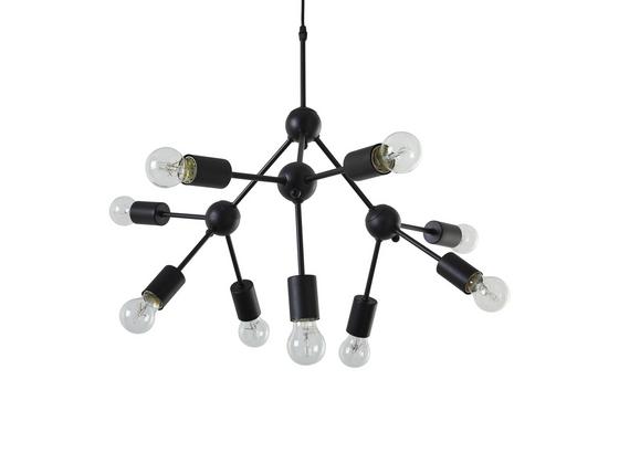 Svítidlo Závěsné Titus 72/69 Cm, 60 Watt - černá, Moderní, kov (72/69cm) - Modern Living Svítidlo Závěsné Titus 72/69 Cm, 60 Watt - černá, Moderní, kov (72/69cm) - Modern Living