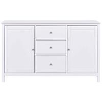 Kommode 160 cm Chilly Home, Weiß - Weiß, Design, Holz (160/96/39,5cm) - Livetastic