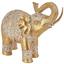 Dekoelefant Arnav - Goldfarben/Weiß, Basics, Kunststoff (30,5/12/25cm) - Ombra Dekoelefant Arnav - Goldfarben/Weiß, Basics, Kunststoff (30,5/12/25cm) - Ombra