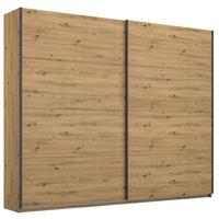 Schwebetürenschrank Apollon Eiche Artisan B: 226 cm - Eiche Artisan, MODERN, Holzwerkstoff (226/210/62cm) - Rauch Möbel