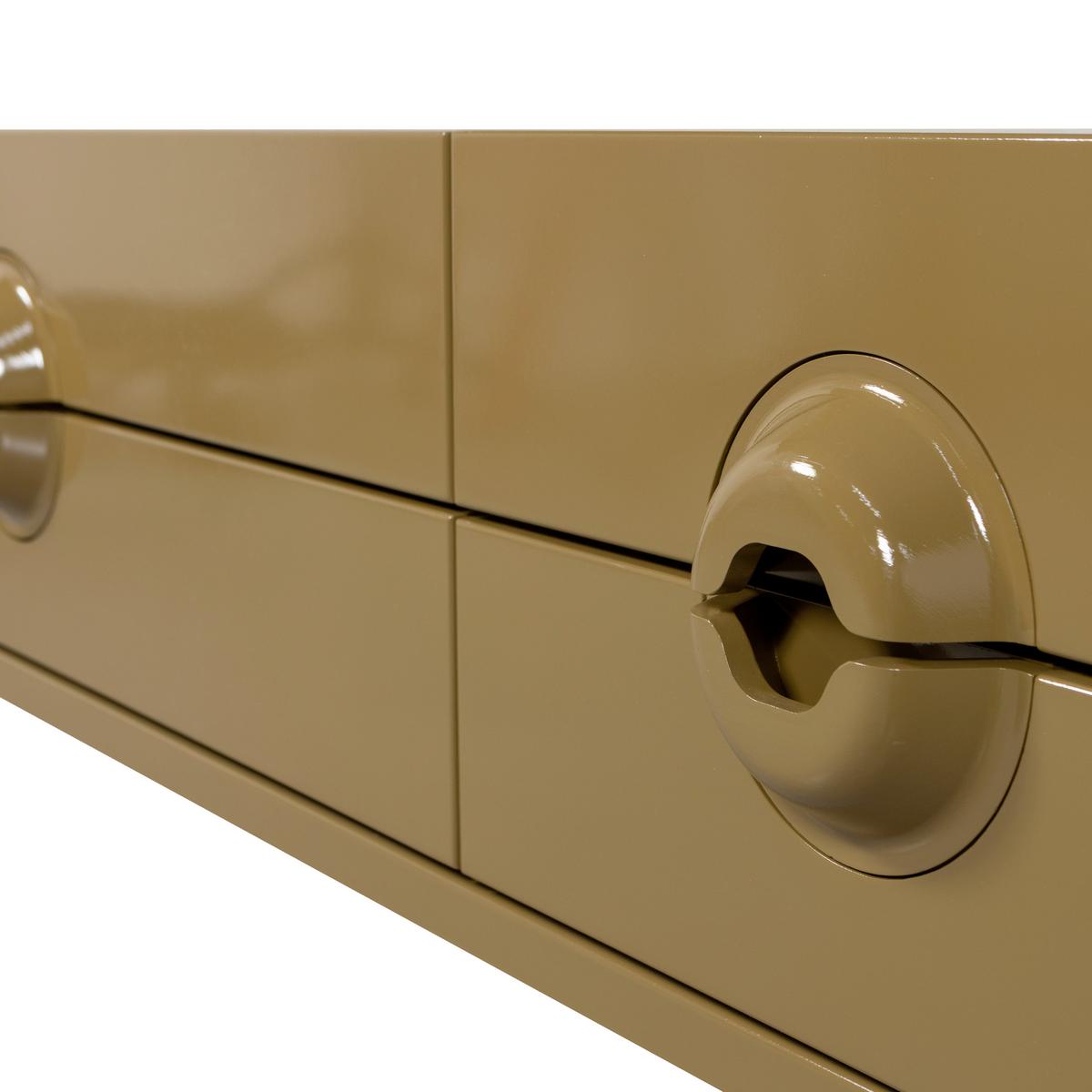 LOWBOARD Merge Honig B: 160cm - Honig, Design, Holz (160/57/44cm) - Livetastic