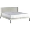 Polsterbett Tessina Now Or Never - Schwarz/Weiß, MODERN, Textil (180/200cm) - Livetastic