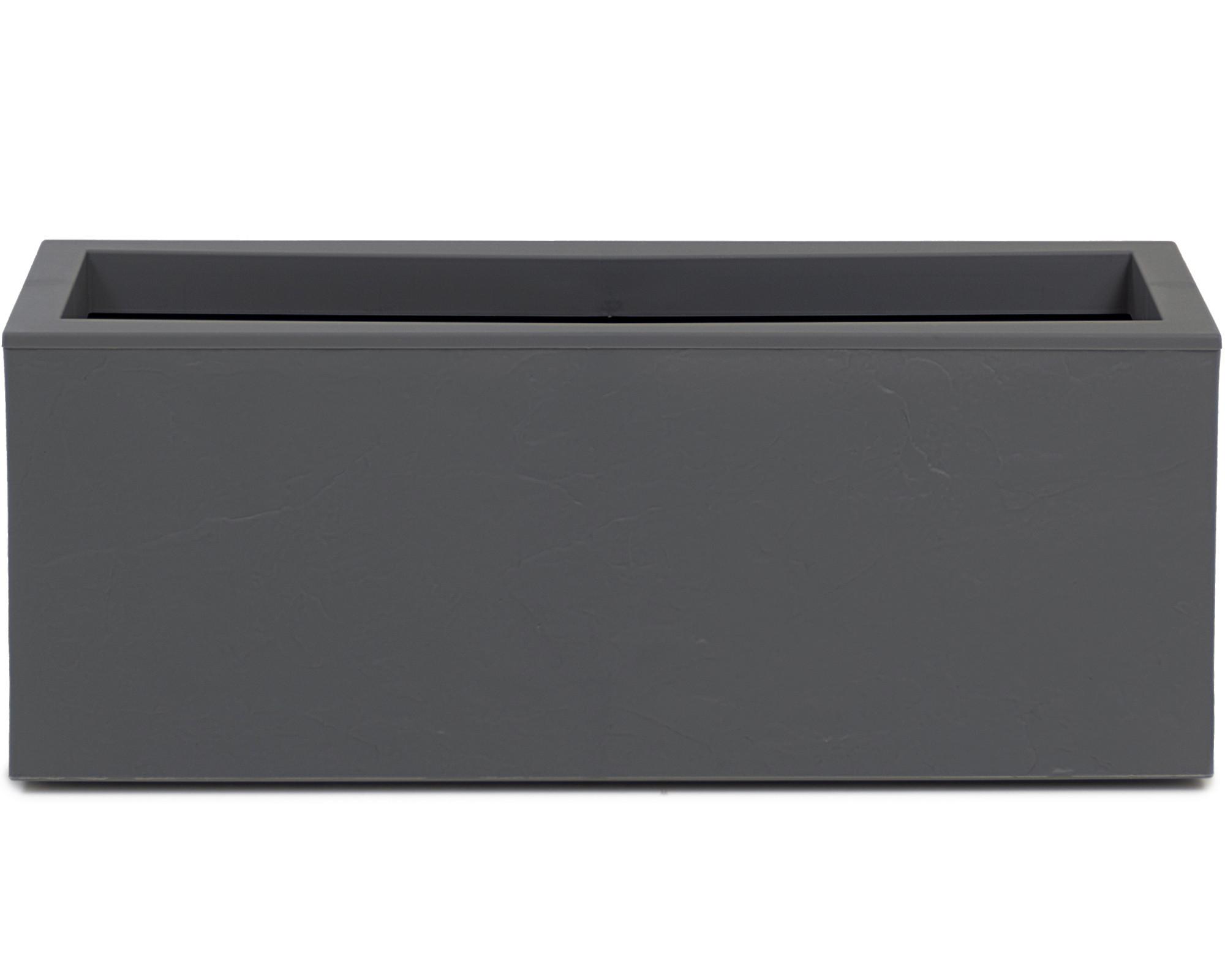 Übertopf Kunststoff Anthrazit Wetter-/ Und Uv-Beständig