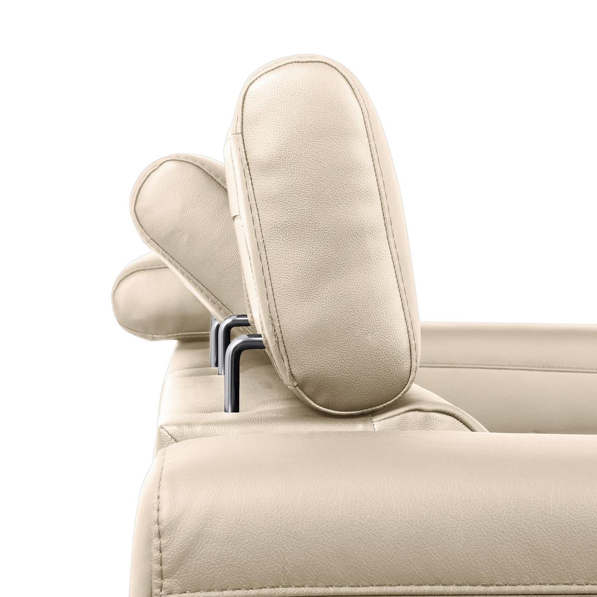 Ecksofa Torino Teilleder Grau 173x247 - Schwarz/Grau, Design, Leder/Textil (173/247cm) - Livetastic