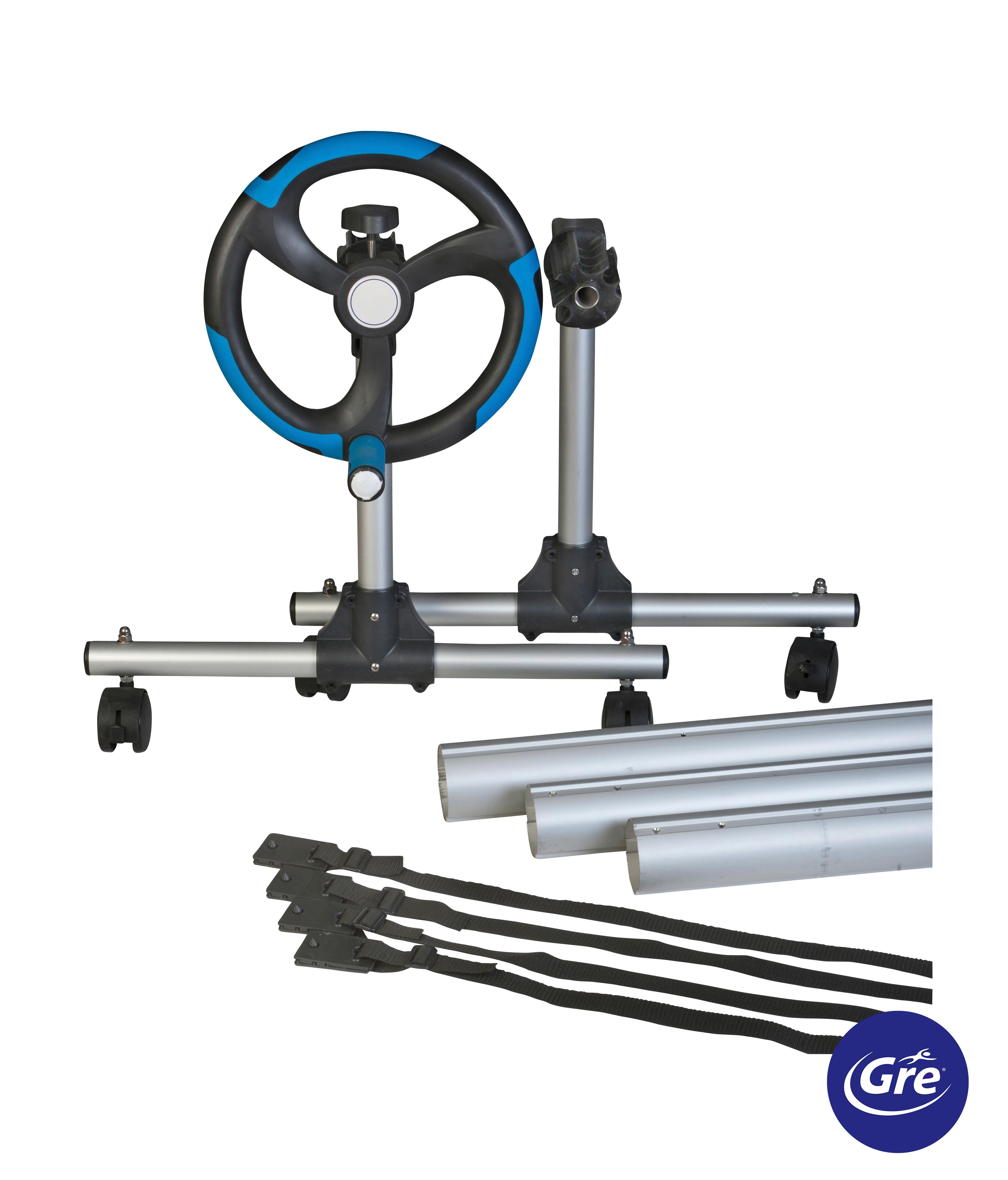 Schutzplane Planenaufroller - Alufarben, KONVENTIONELL, Metall (5,5cm) - Gre