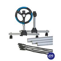 Schutzplane Planenaufroller - Alufarben, KONVENTIONELL, Metall (5,5cm) - Gre