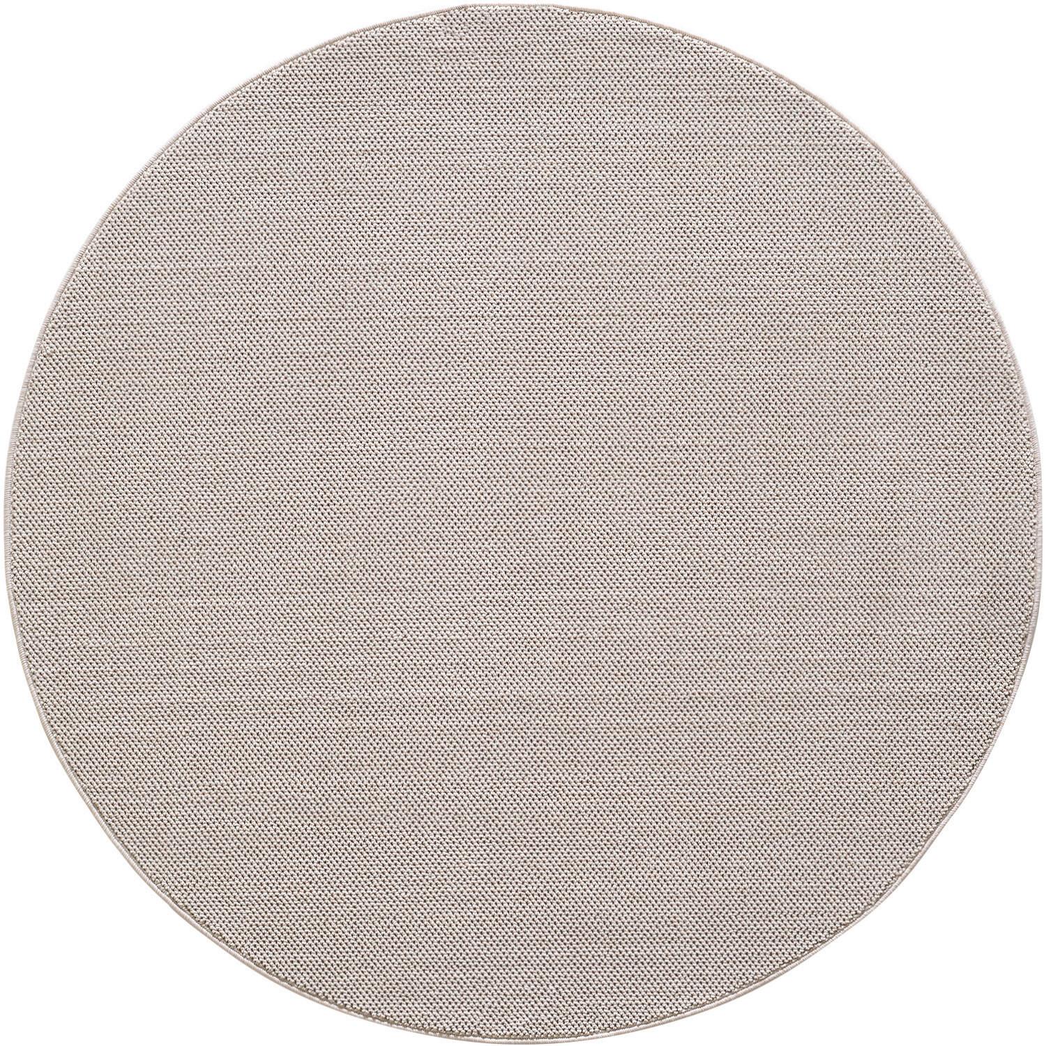 Webteppich Loom 160 X 160 4300 Cream - Creme, Basics, Textil (160cm) - Novel