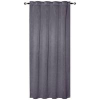 Verdunkelungsvorhang Mara - Anthrazit, ROMANTIK / LANDHAUS, Textil (135/175cm) - James Wood