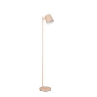 Akku-Stehleuchte Blake Weiß Sandfarben D: 20 cm - Sandfarben/Weiß, KONVENTIONELL, Metall (20/125cm)