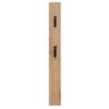 Vešiakový panel LUDWIG - dub artisan, Modern, kompozitné drevo (13/110/3cm) - Mömax