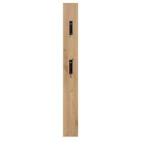 Vešiakový panel LUDWIG - dub artisan, Modern, kompozitné drevo (13/110/3cm) - Mömax
