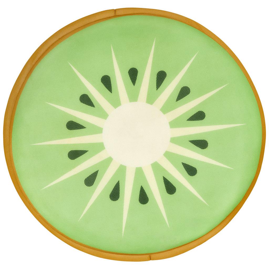 Schwimmkissen Kiwi Textil Dunkelgrün/Grün/Honig mit Zip