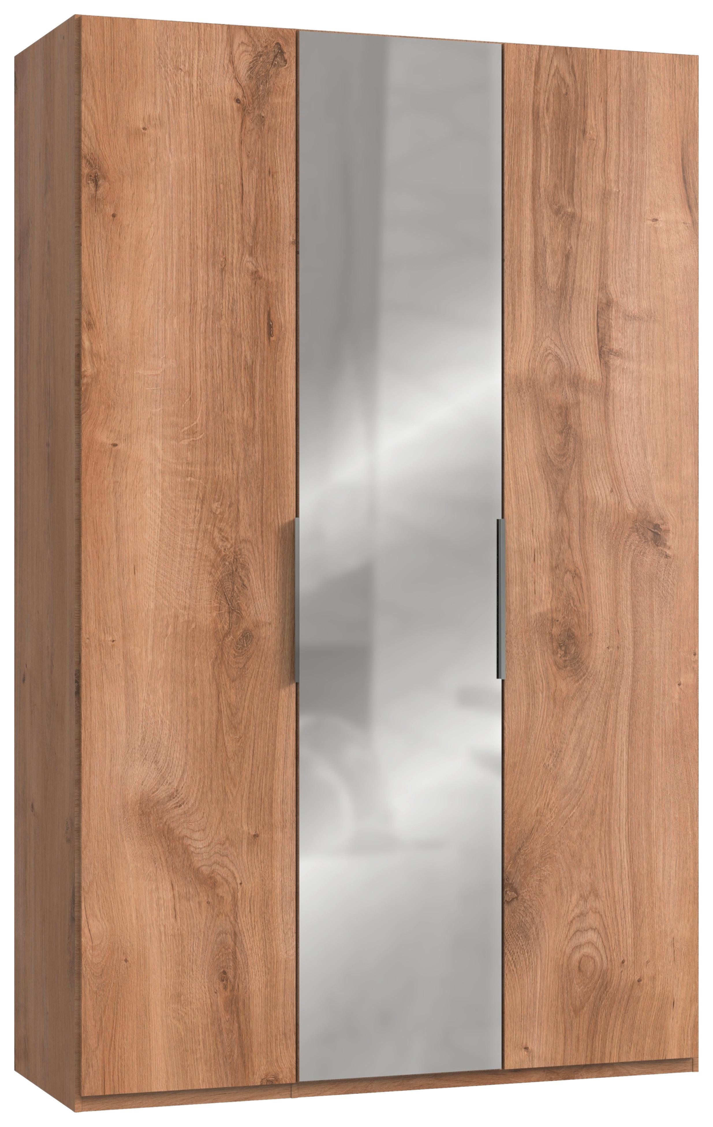 Drehtürenschrank B: 150 cm Level Eichefarben - Eichefarben, MODERN, Holzwerkstoff (150/236/58cm) - MID.YOU