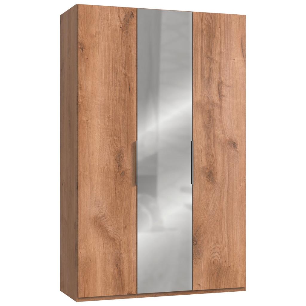 Drehtürenschrank B: 150 cm Level Eichefarben