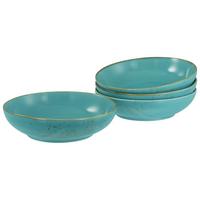 Schüsselset Nature Collection Water, 4--Teilig., Blau - Blau, Design, Keramik - Creatable
