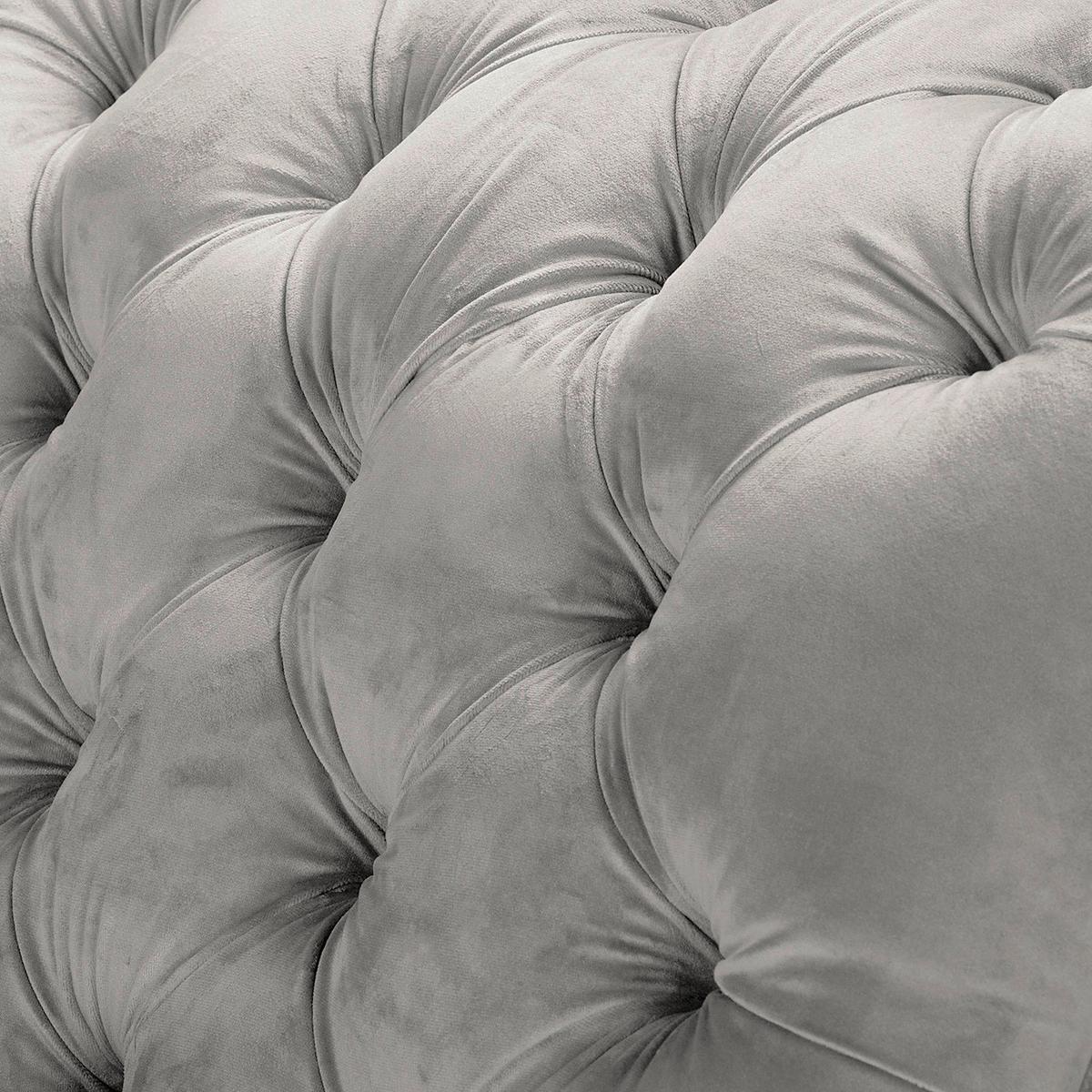 Récamiere Pako Grau B: 185cm - Braun/Grau, Design, Textil (185/93/75cm) - Livetastic