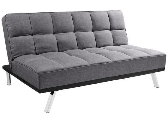 Schlafsofa mit Bettfunktion Roma Webstoff - Edelstahlfarben/Anthrazit, Basics, Textil/Metall (179/84/96cm) - Ombra Schlafsofa mit Bettfunktion Roma Webstoff - Edelstahlfarben/Anthrazit, Basics, Textil/Metall (179/84/96cm) - Ombra