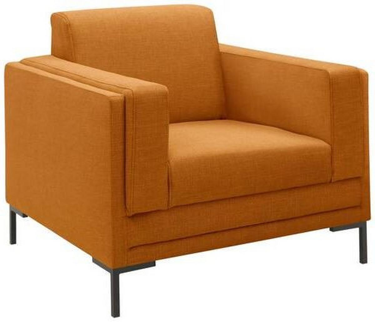 Sessel Looks Vii - Silberfarben/Schwarz, Design, Textil (97/82/90cm) - LOOKS by W.Joop