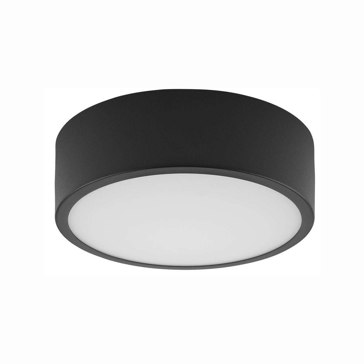 Deckenleuchte 43913_dante_black - Schwarz Hochglanz, KONVENTIONELL, Glas/Metall (26/8cm)