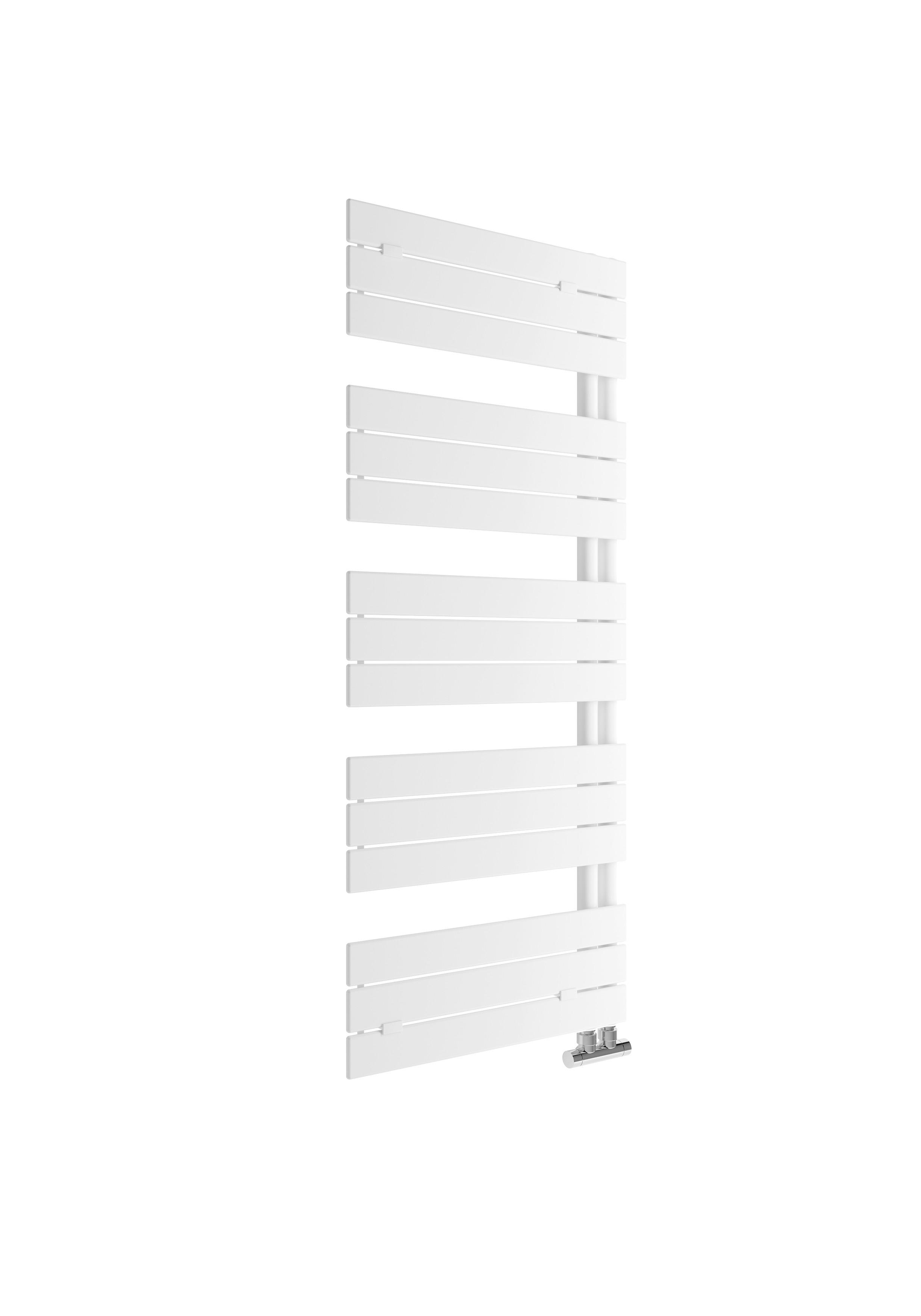 Handtuchtrockner Arezzo B/h: 60x143 Cm Gerade 700 Watt - Weiß, Basics, Metall (60/160cm) - Sanotechnik