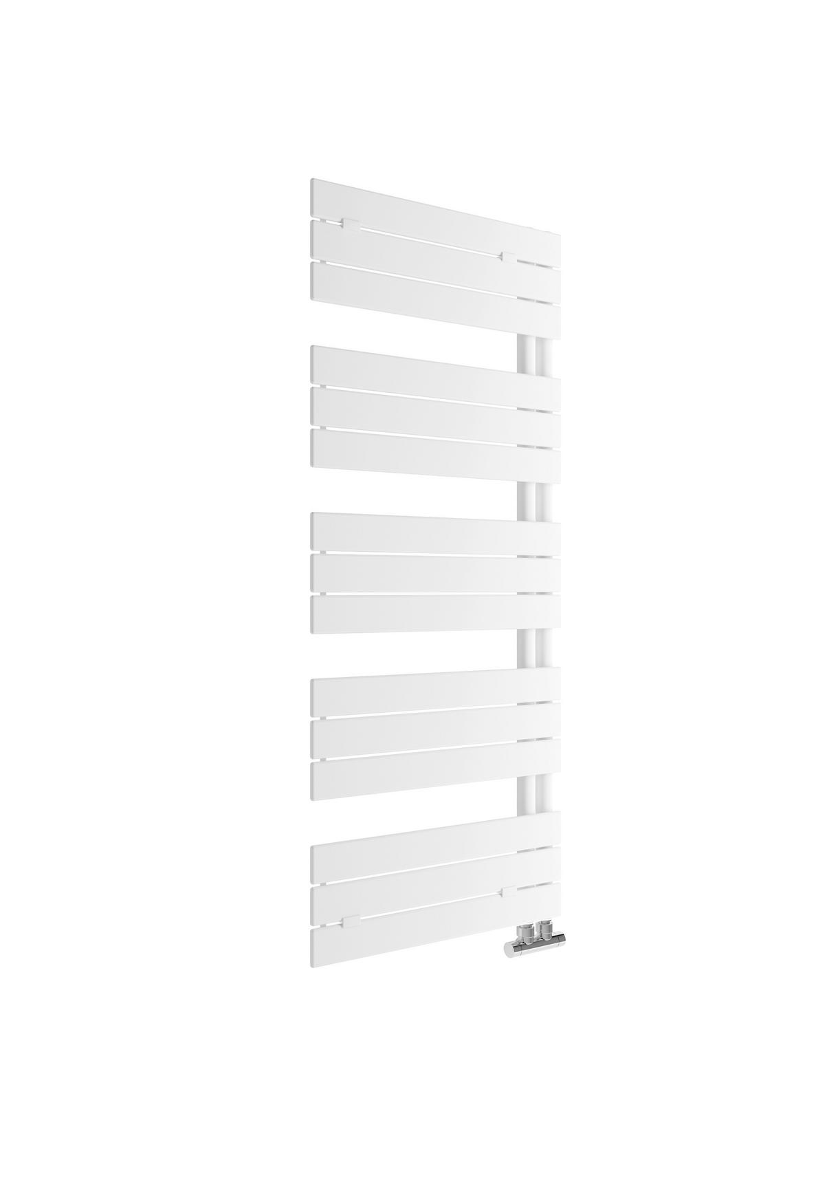 Handtuchtrockner Arezzo B/H: 60x160 cm gerade 700 Watt - Weiß, Basics, Metall (60/160cm) - Sanotechnik