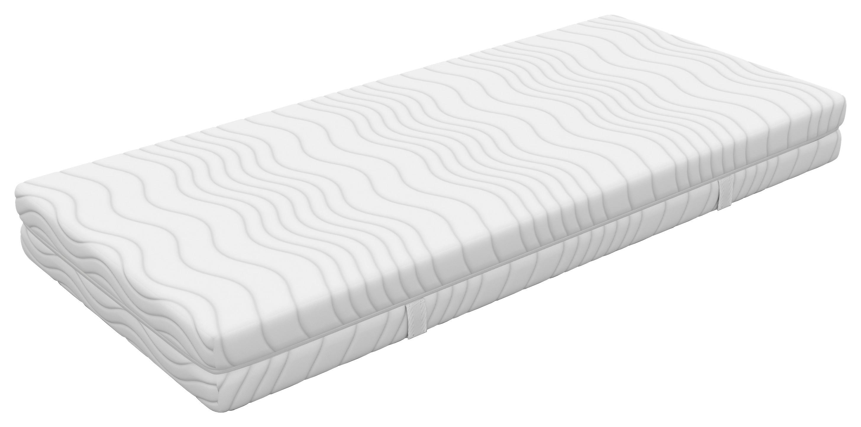 Kaltschaummatratze Nizza Comfort 140x00 Cm H3 - Weiß, Textil (140/200cm) - Primatex Deluxe