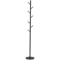 KLEIDERSTÄNDER Schwarz B: 28cm - Schwarz, MODERN, Metall (28/176/28cm) - P & B