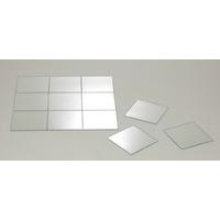 Tükörcsempe Készlet Quattro Silber 108-096 - Modern, Üveg (15/15cm) - Ondega