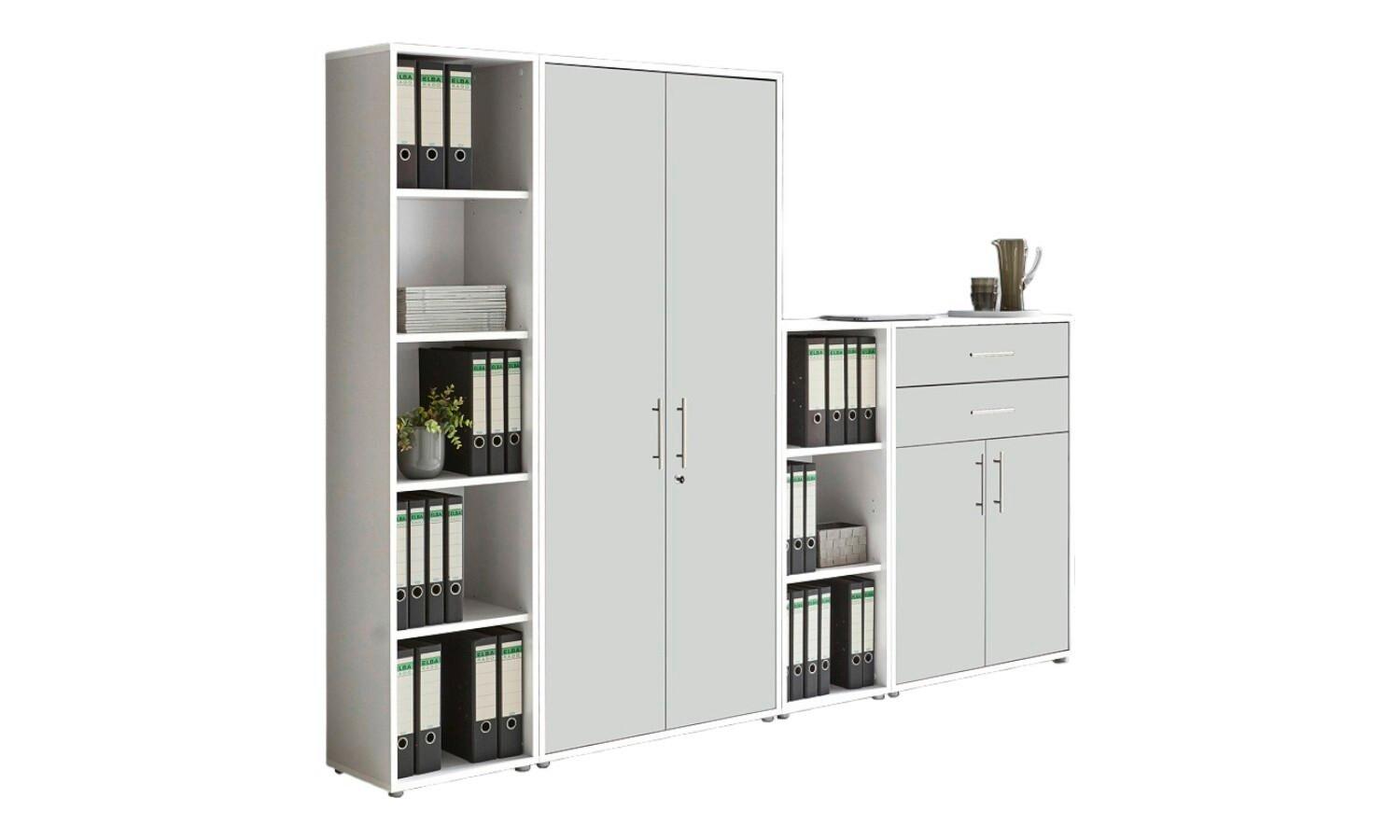 Aktenschrank Office Edition Weiß B: 257cm