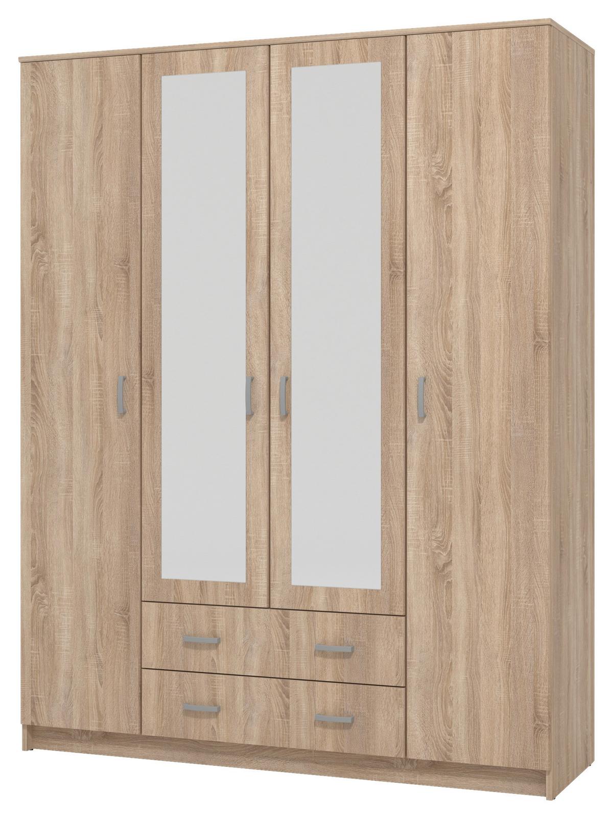 Nyílóajtós Szekrény Hana 160/205 Cm *top Ár* - Basics (160/205/52cm) - Best Price