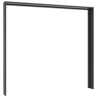 Díszkeret Chilly - fekete, Modern, műanyag/faalapú anyag (230,9/215,1/20cm)