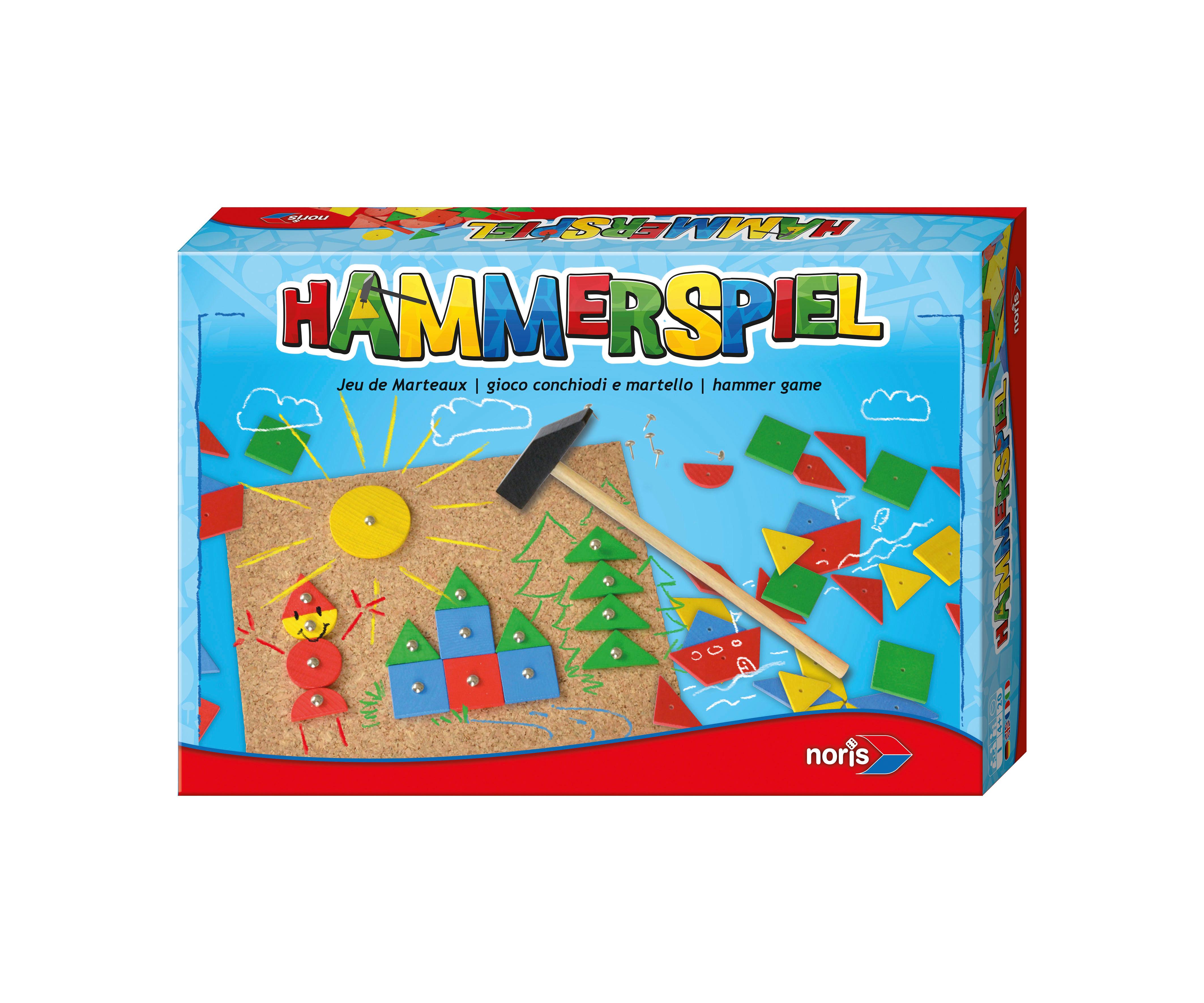 Lernspiel Hammerspiel Ab 4 Jahre Mit Korkwand - Multicolor, Basics, Kunststoff (4,8/31,2/21,3cm)