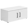 Aufsatzschrank 80 cm Multi Cabinet ,weiß Matt - Weiß, MODERN, Holzwerkstoff (80/35/40cm)