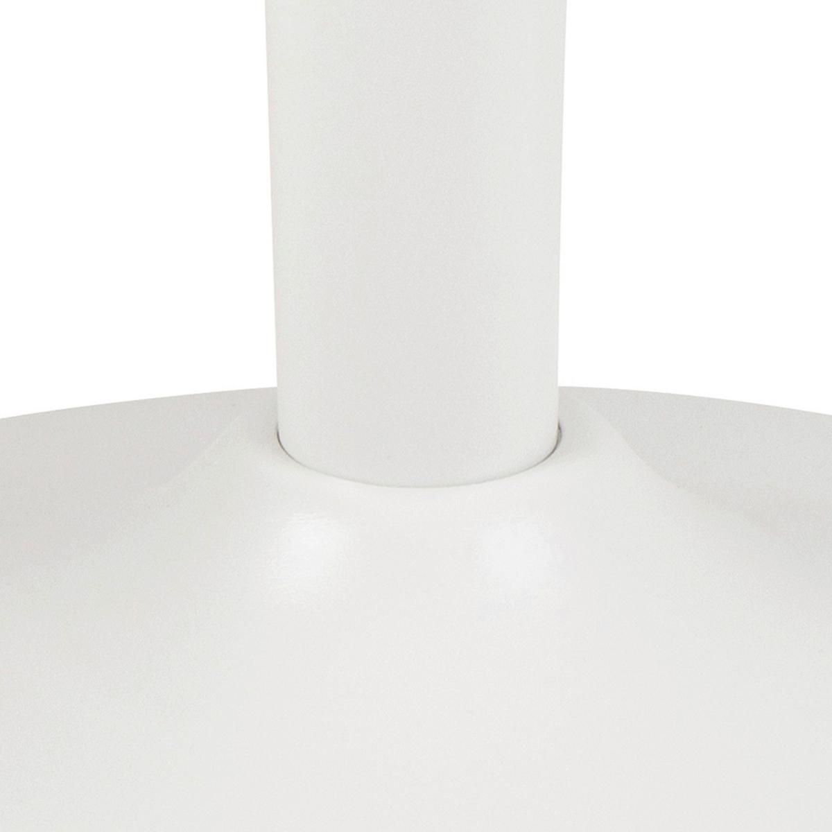 Odkládací stolek MALTA 60cm - bílá, Design, kov/keramika (60/45cm) - Livetastic